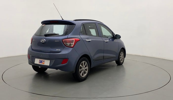 2016 Hyundai Grand i10 ASTA (O) AT 1.2 KAPPA VTVT, Petrol, Automatic, 27,763 km, Right Back Diagonal