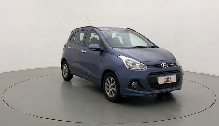 2016 Hyundai Grand i10 ASTA (O) AT 1.2 KAPPA VTVT, Petrol, Automatic, 27,763 km, Right Front Diagonal