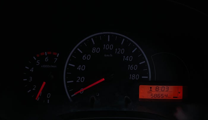 2018 Nissan Micra Active XV, Petrol, Manual, 58,650 km, Odometer Image