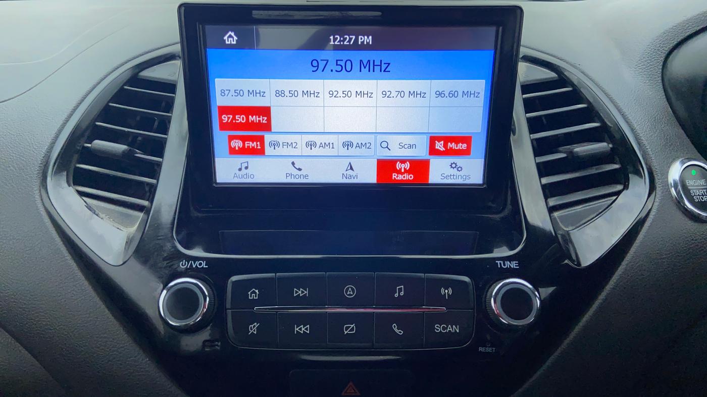 2019 Ford New Figo TITANIUM BLU 1.5 DIESEL, Diesel, Manual, 36,020 km, Infotainment System
