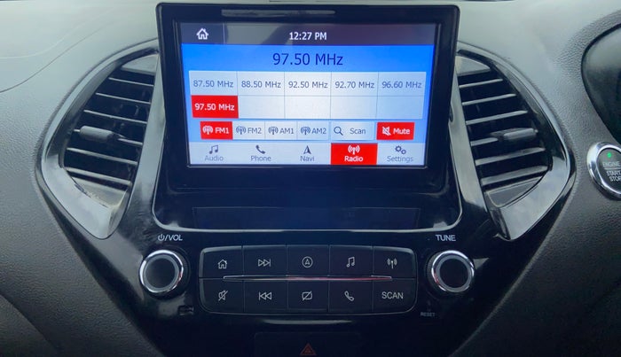 2019 Ford New Figo TITANIUM BLU 1.5 DIESEL, Diesel, Manual, 36,020 km, Infotainment System
