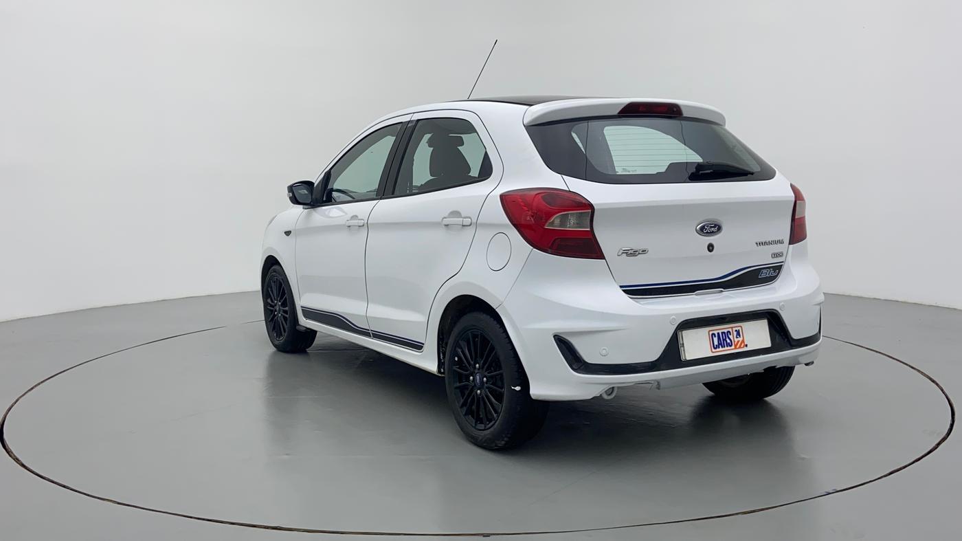 2019 Ford New Figo TITANIUM BLU 1.5 DIESEL, Diesel, Manual, 36,020 km, Left Back Diagonal