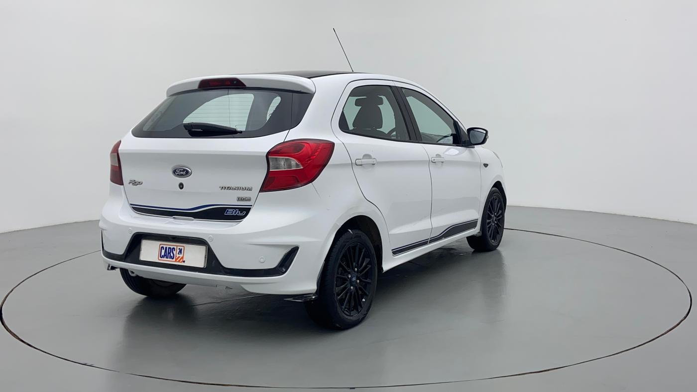 2019 Ford New Figo TITANIUM BLU 1.5 DIESEL, Diesel, Manual, 36,020 km, Right Back Diagonal
