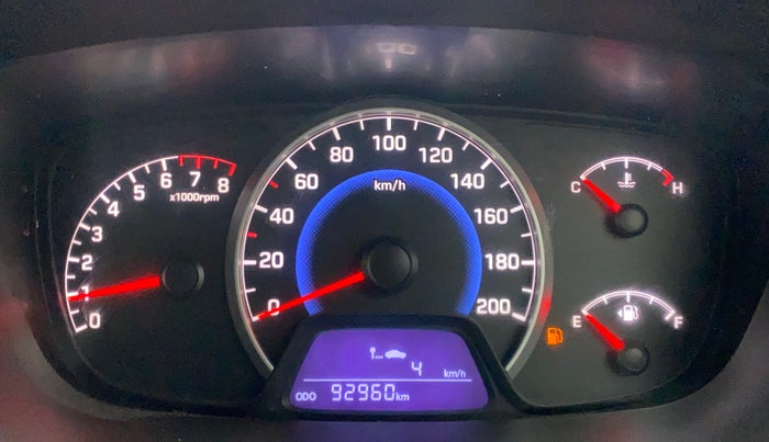 2016 Hyundai Grand i10 MAGNA 1.2 KAPPA VTVT, Petrol, Manual, 92,988 km, Odometer Image