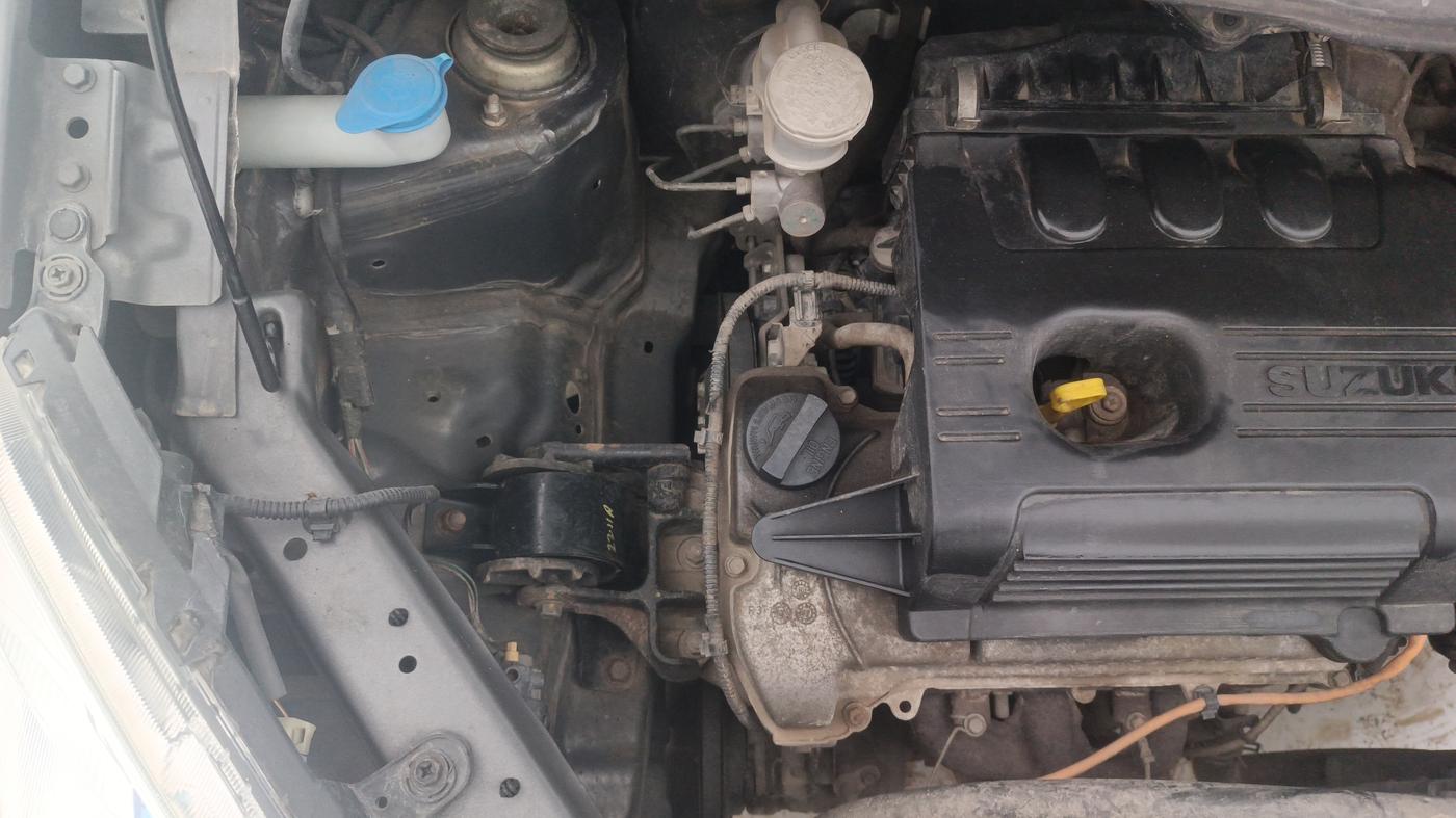 2018 Maruti Wagon R 1.0 VXI AMT, Petrol, Automatic, 43,659 km, Engine View - Right