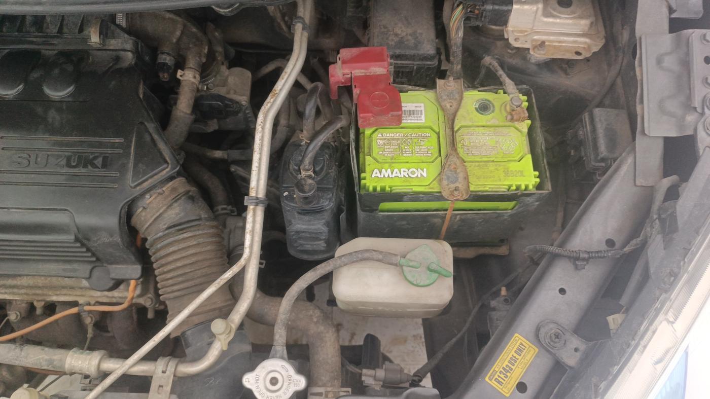 2018 Maruti Wagon R 1.0 VXI AMT, Petrol, Automatic, 43,659 km, Engine View - Left
