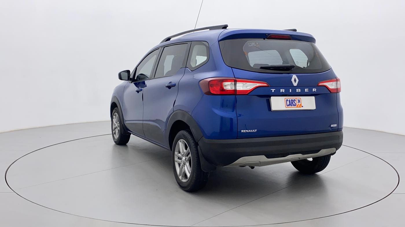 2021 Renault TRIBER RXZ AMT, Petrol, Automatic, 22,740 km, Left Back Diagonal