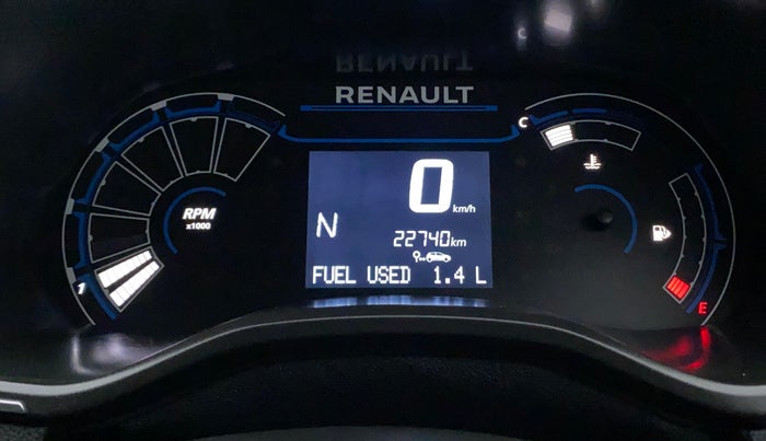 2021 Renault TRIBER RXZ AMT, Petrol, Automatic, 22,740 km, Odometer Image