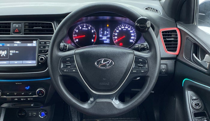 2018 Hyundai Elite i20 ASTA 1.2 DUAL TONE, Petrol, Manual, 52,339 km, Steering Wheel Close Up