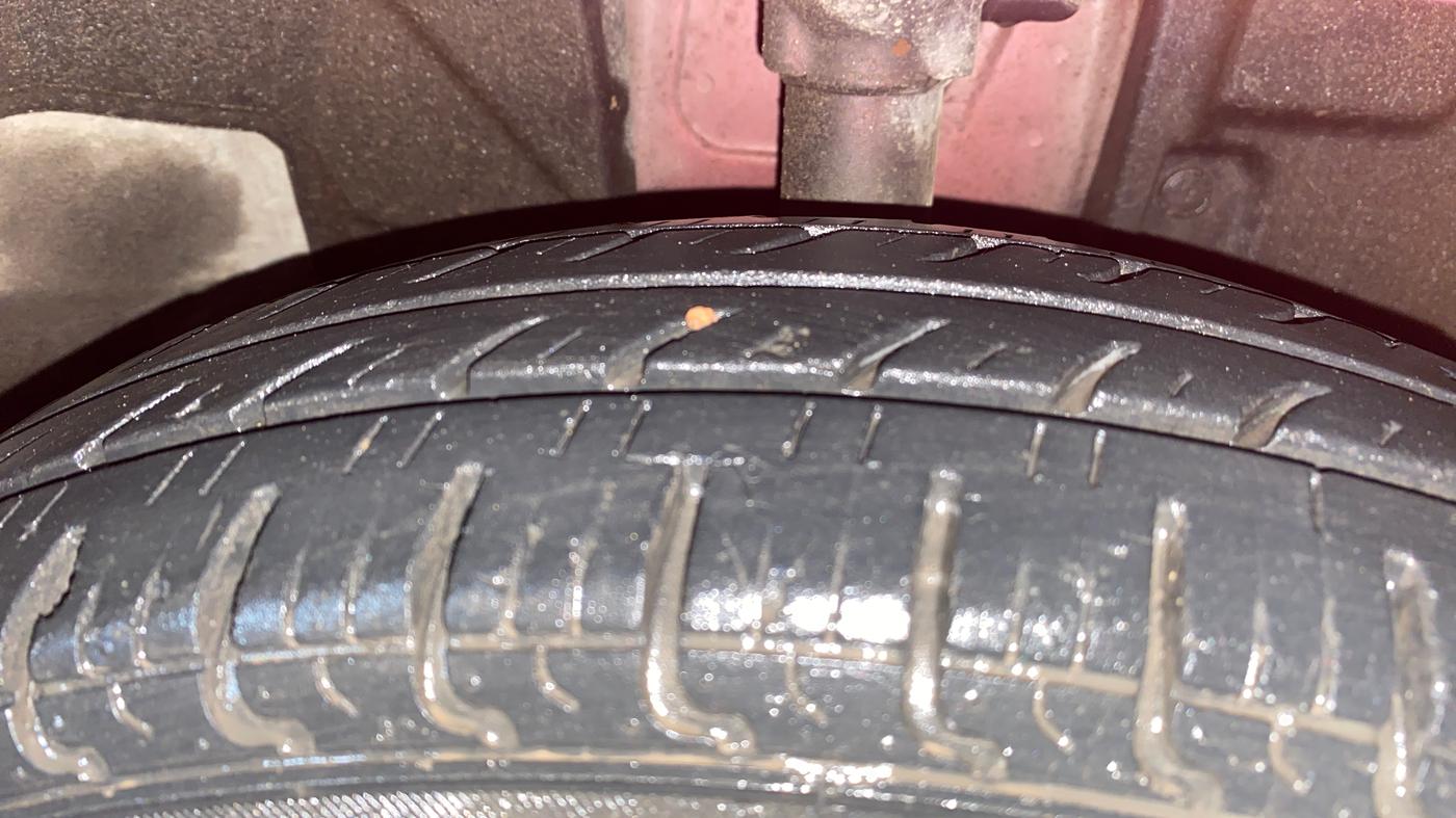 2019 Datsun Redi Go A, Petrol, Manual, 20,380 km, Right Front Tyre Tread