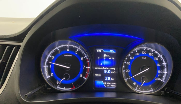 2020 Maruti Baleno ZETA PETROL 1.2, Petrol, Manual, 25,179 km, Odometer Image