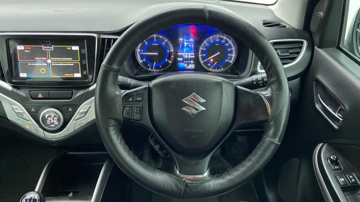 2018 Maruti Baleno ALPHA DDIS 190, Diesel, Manual, 93,917 km, Steering Wheel Close Up