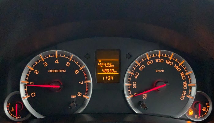 2017 Maruti Swift VXI O, Petrol, Manual, 48,030 km, Odometer Image