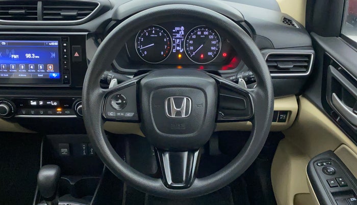 2020 Honda Amaze 1.2L I-VTEC VX CVT, Petrol, Automatic, 33,120 km, Steering Wheel Close Up