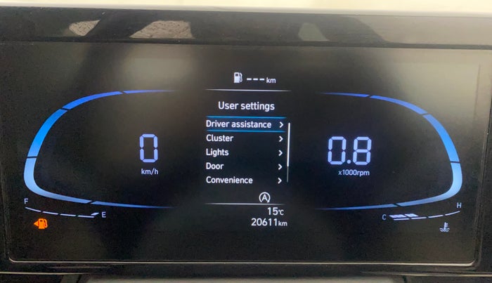 2024 Hyundai Verna SX 1.5 l MPI, Petrol, Manual, 20,610 km, Odometer Image