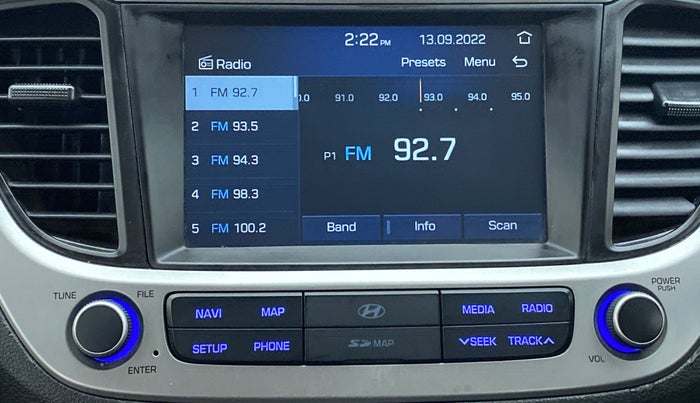 2020 Hyundai Verna 1.6 CRDI SX, Diesel, Manual, 34,942 km, Infotainment System