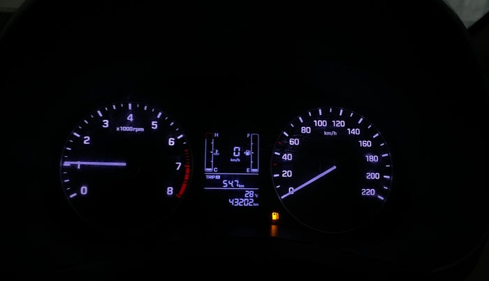 2017 Hyundai Creta E PLUS 1.6 PETROL, Petrol, Manual, 43,145 km, Odometer Image