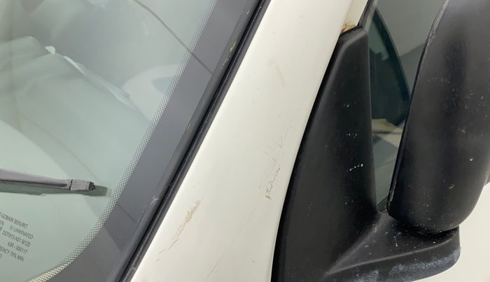 2011 Hyundai Santro Xing GL PLUS, Petrol, Manual, 33,021 km, Left A pillar - Minor scratches