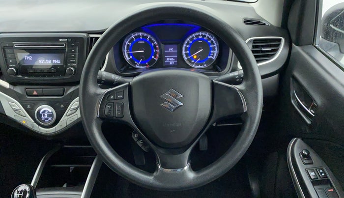 2017 Maruti Baleno DELTA 1.2 K12, Petrol, Manual, 35,814 km, Steering Wheel Close Up