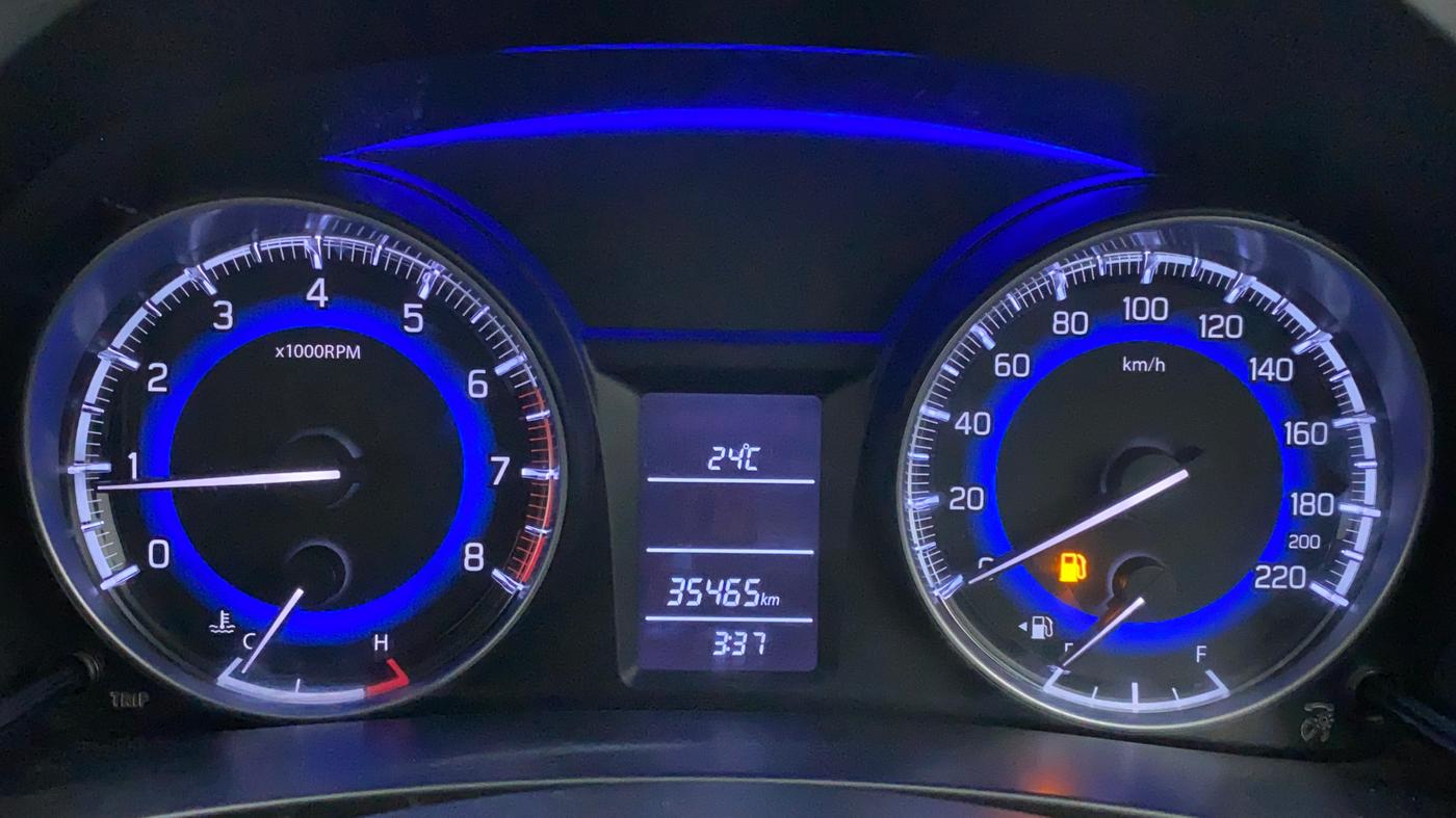 2017 Maruti Baleno DELTA 1.2 K12, Petrol, Manual, 35,814 km, Odometer Image
