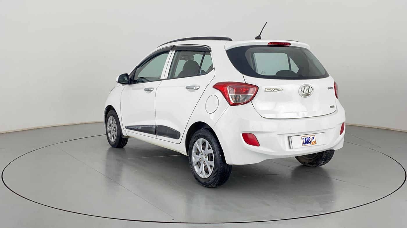 2013 Hyundai Grand i10 SPORTZ 1.2 KAPPA VTVT, Petrol, Manual, 64,735 km, Left Back Diagonal