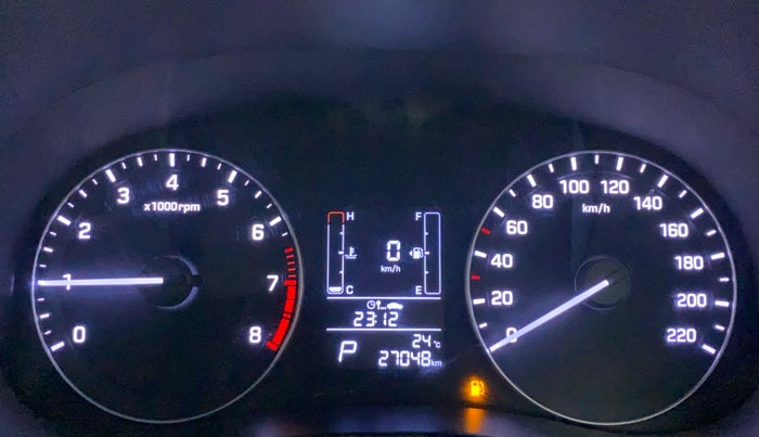 2019 Hyundai Creta SX AT 1.6 PETROL, Petrol, Automatic, 27,227 km, Odometer Image