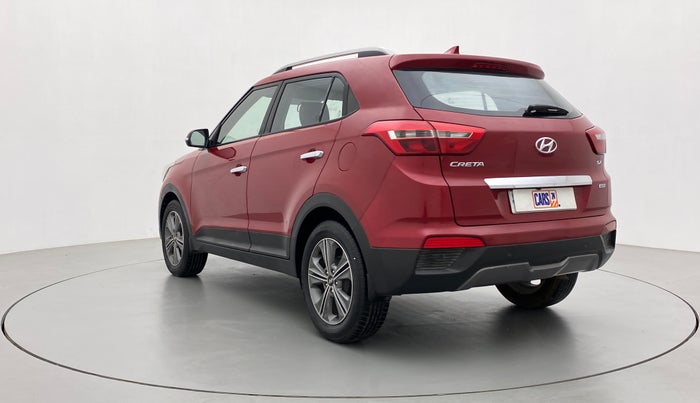 2017 Hyundai Creta SX PLUS AT 1.6 PETROL, Petrol, Automatic, 1,16,844 km, Left Back Diagonal