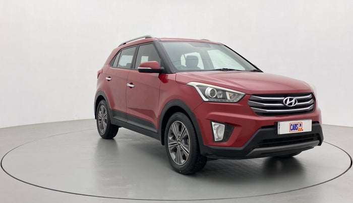 2017 Hyundai Creta SX PLUS AT 1.6 PETROL, Petrol, Automatic, 1,16,844 km, Right Front Diagonal