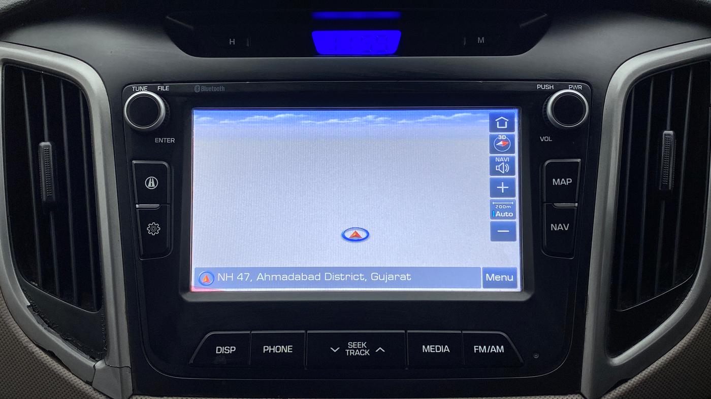 2017 Hyundai Creta SX PLUS AT 1.6 PETROL, Petrol, Automatic, 1,16,844 km, Navigation System