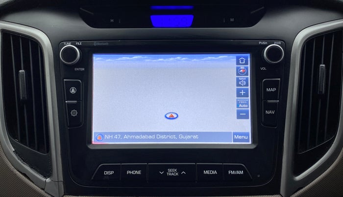 2017 Hyundai Creta SX PLUS AT 1.6 PETROL, Petrol, Automatic, 1,16,844 km, Navigation System