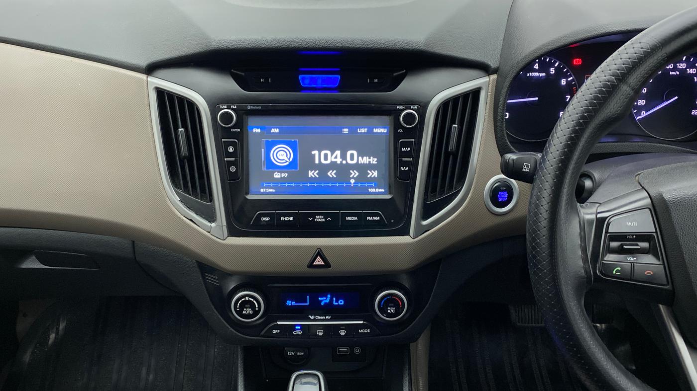 2017 Hyundai Creta SX PLUS AT 1.6 PETROL, Petrol, Automatic, 1,16,844 km, Air Conditioner