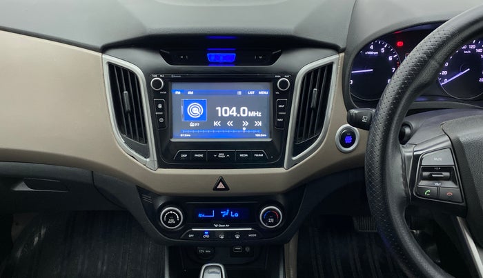 2017 Hyundai Creta SX PLUS AT 1.6 PETROL, Petrol, Automatic, 1,16,844 km, Air Conditioner