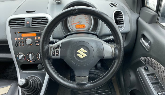 2014 Maruti Ritz ZXI, Petrol, Manual, 94,681 km, Steering Wheel Close Up