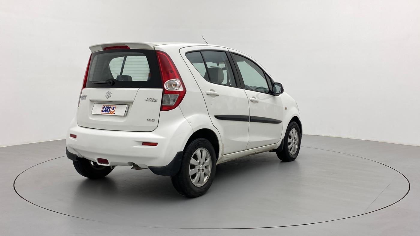 2014 Maruti Ritz ZXI, Petrol, Manual, 94,681 km, Right Back Diagonal