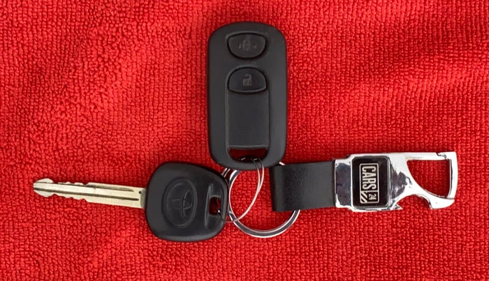 2011 Toyota Etios G SP, Petrol, Manual, Key Close Up