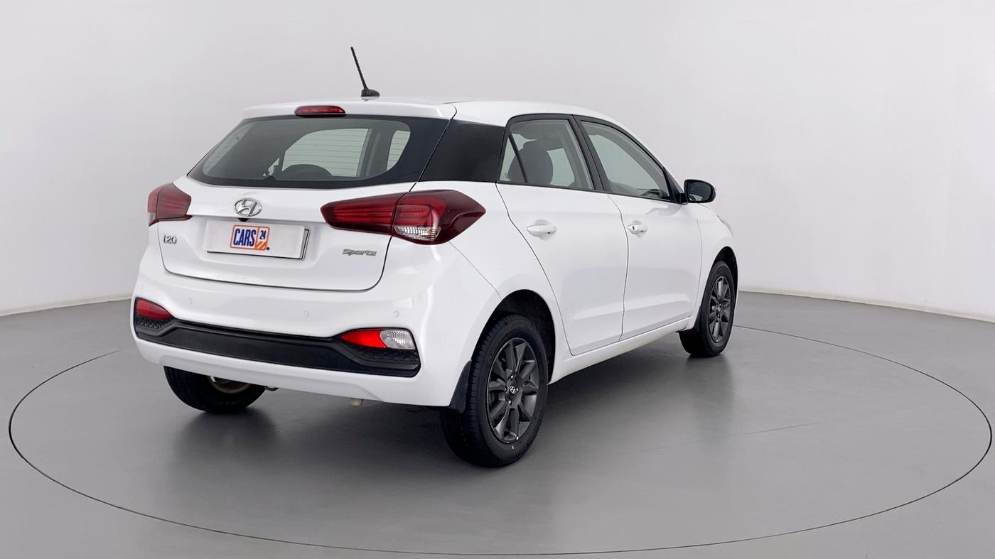 2019 Hyundai Elite i20 1.2 SPORTS PLUS VTVT, Petrol, Manual, 66,159 km, Right Back Diagonal