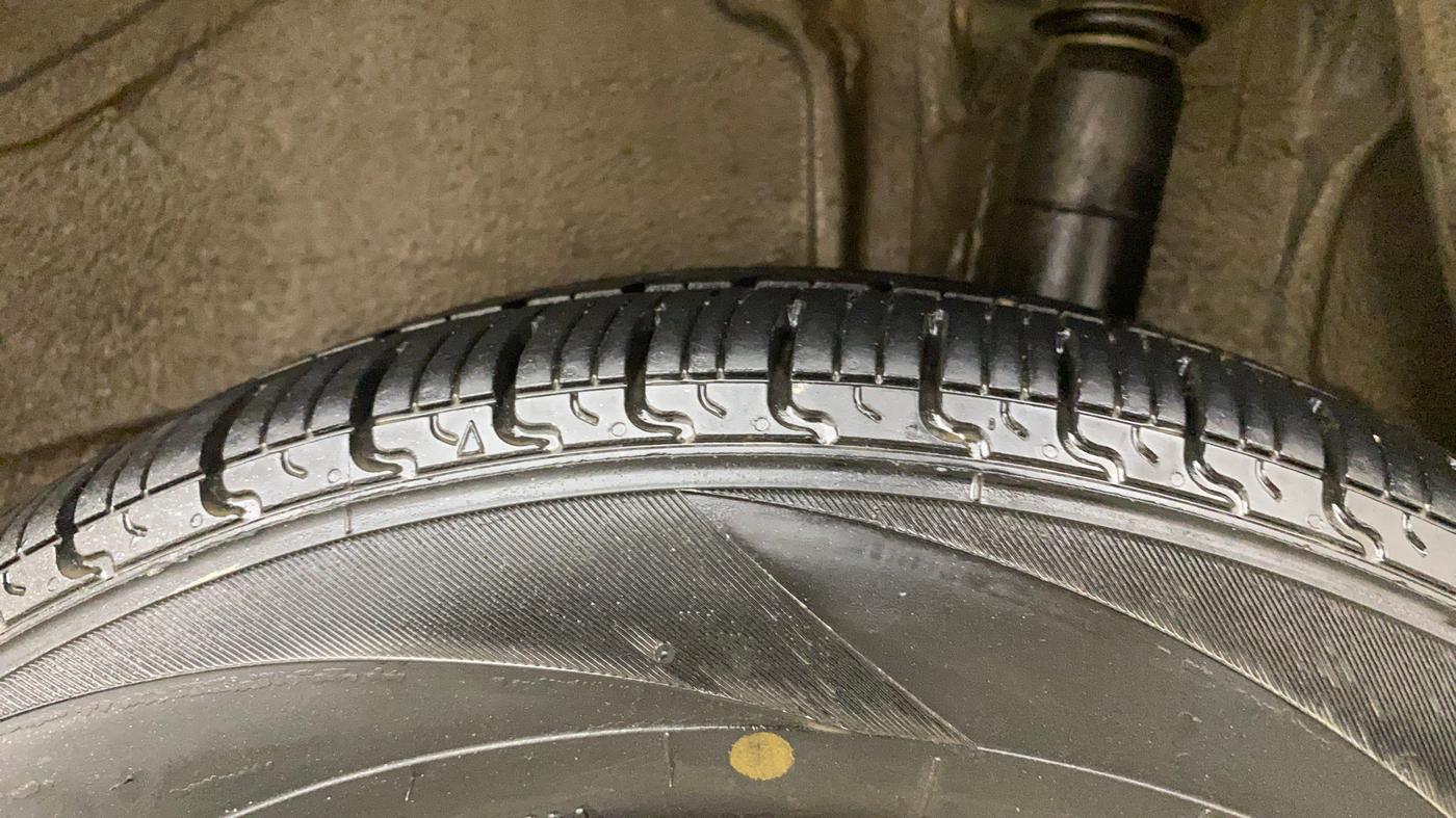 2019 Maruti Wagon R 1.0 VXI AMT, Petrol, Automatic, 91,732 km, Left Rear Tyre Tread