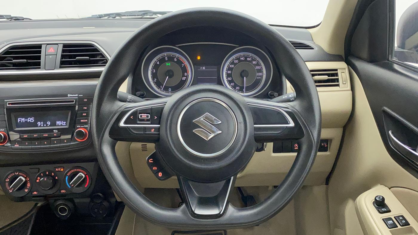 2020 Maruti Dzire VXI, Petrol, Manual, 30,466 km, Steering Wheel Close Up