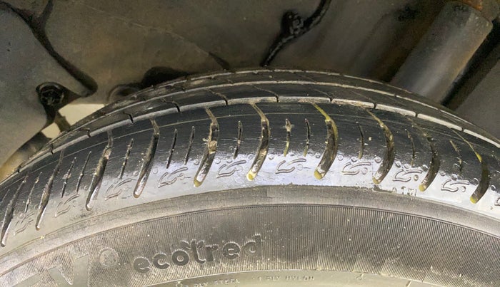 2021 Tata ALTROZ XM PLUS PETROL, Petrol, Manual, 7,310 km, Left Rear Tyre Tread