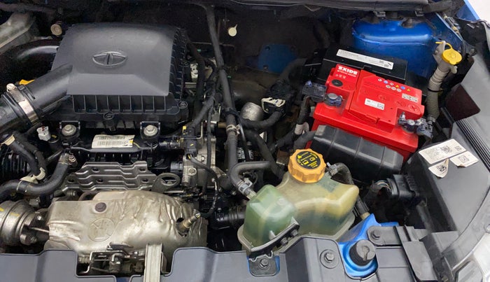 2020 Tata NEXON XZA PLUS (O) PETROL DUAL TONE, Petrol, Automatic, 82,057 km, Engine View - Left