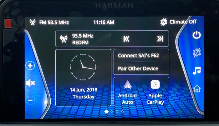 2021 Tata NEXON XZ+ SUNROOF 1.5 RTQ, Diesel, Manual, 16,948 km, Infotainment System