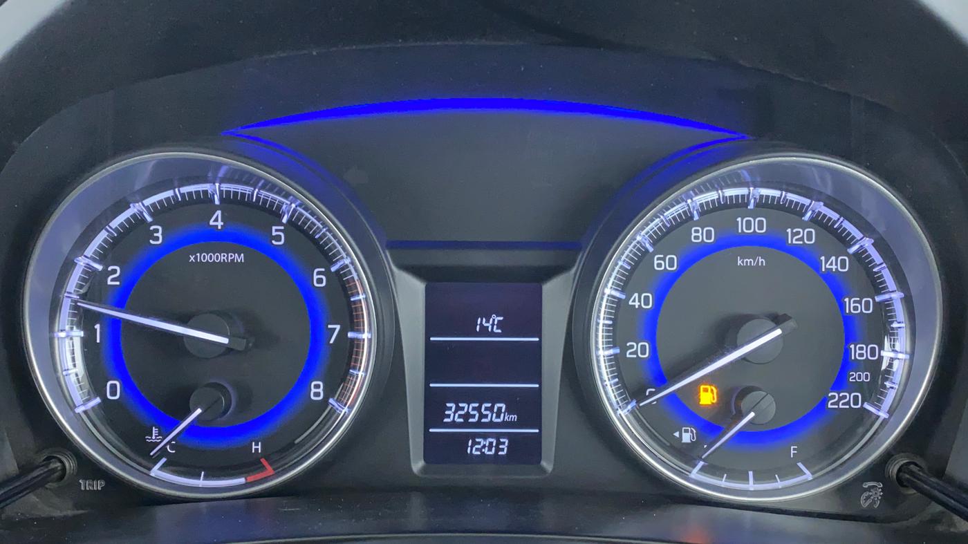 2017 Maruti Baleno DELTA PETROL 1.2, Petrol, Manual, 32,550 km, Odometer Image