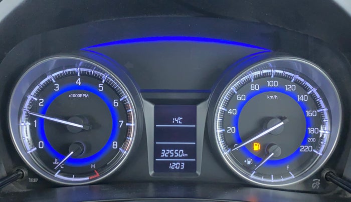 2017 Maruti Baleno DELTA PETROL 1.2, Petrol, Manual, 32,550 km, Odometer Image