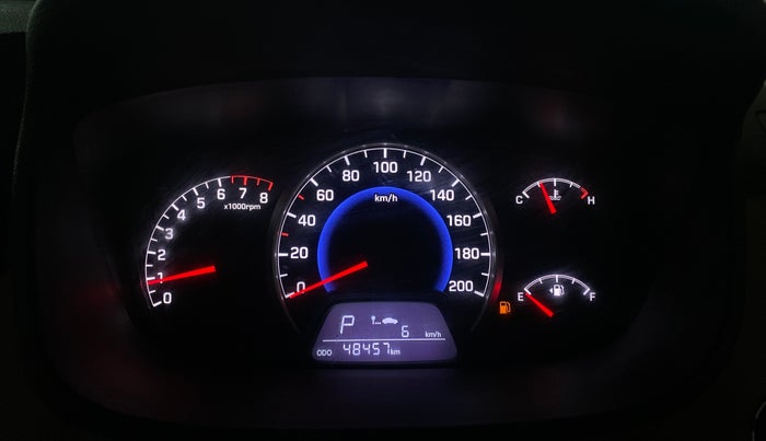 2014 Hyundai Grand i10 SPORTZ AT 1.2 KAPPA VTVT, Petrol, Automatic, 48,420 km, Odometer Image