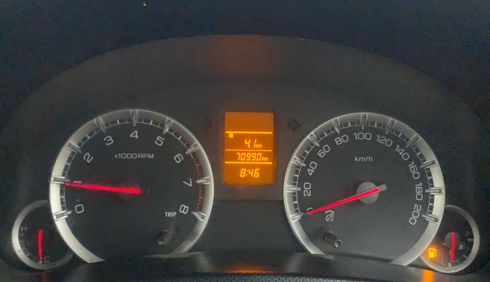 2012 Maruti Swift VXI, Petrol, Manual, 71,240 km, Odometer Image