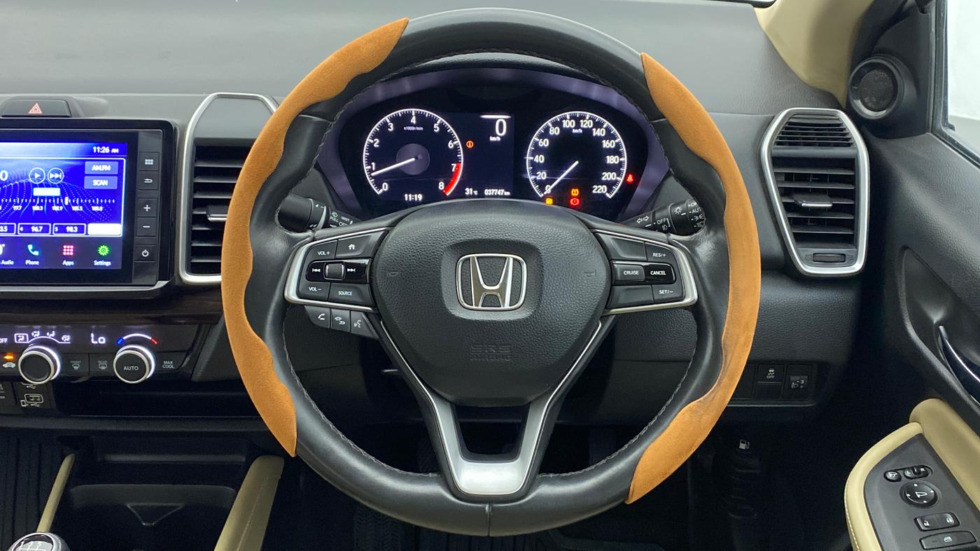 2021 Honda City 1.5L I-VTEC ZX, Petrol, Manual, 37,747 km, Steering Wheel Close Up