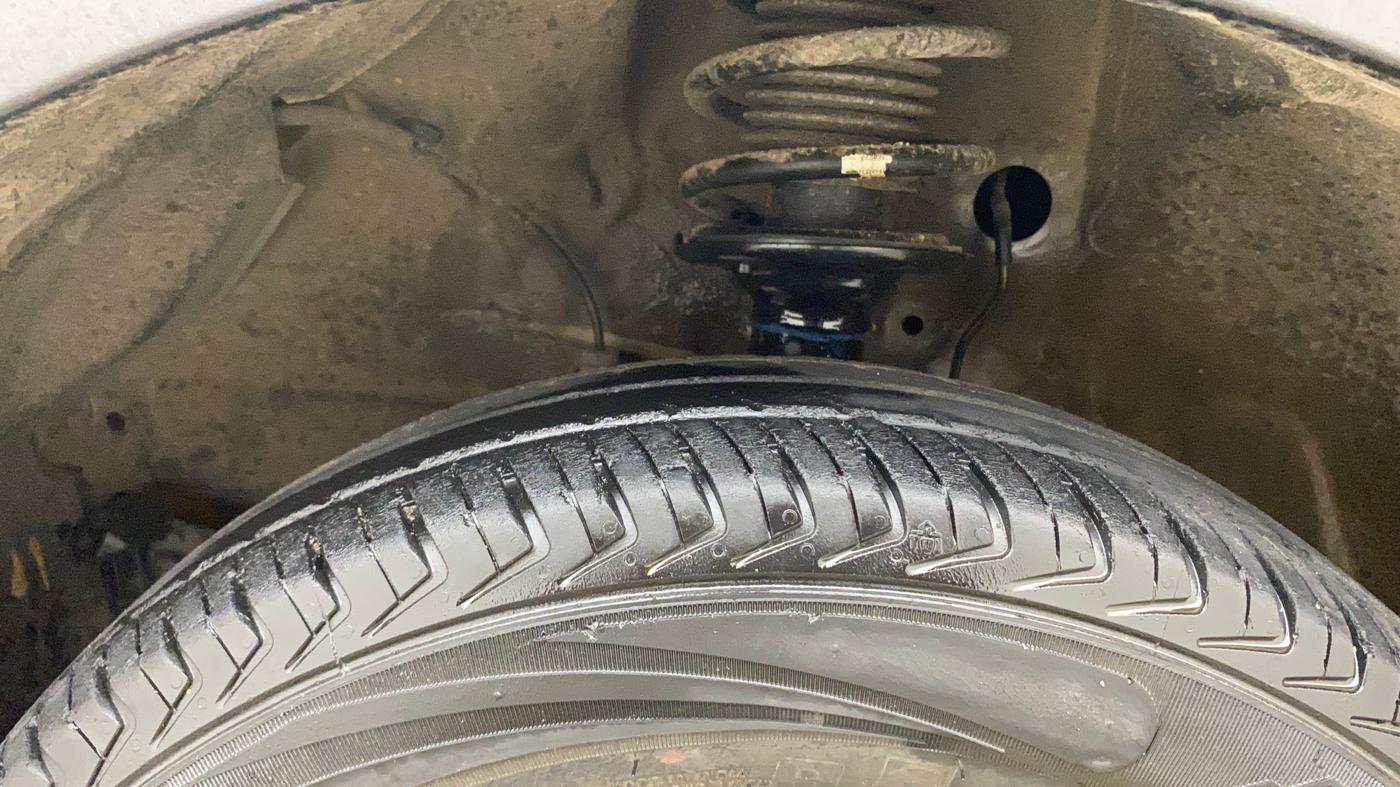 2022 Maruti Alto K10 VXI PLUS, Petrol, Manual, 92,697 km, Left Front Tyre Tread