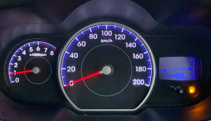 2010 Hyundai i10 MAGNA 1.2, Petrol, Manual, 44,459 km, Odometer Image