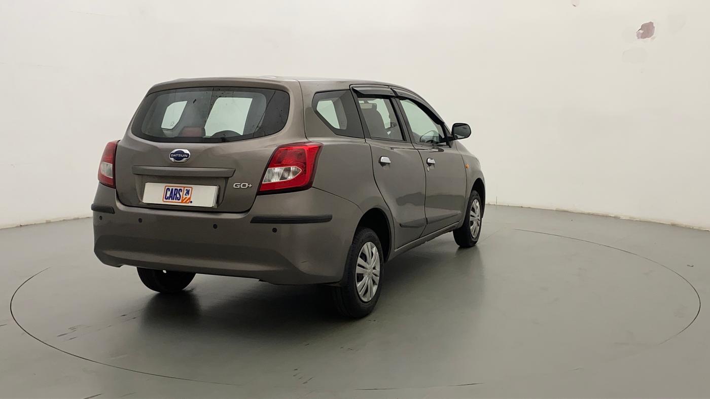 2017 Datsun Go Plus T, Petrol, Manual, 39,381 km, Right Back Diagonal