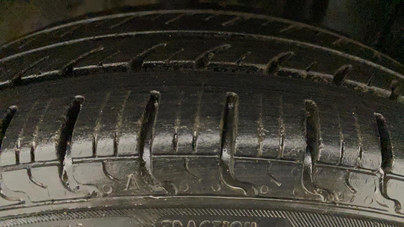 2017 Datsun Go Plus T, Petrol, Manual, 39,381 km, Right Front Tyre Tread